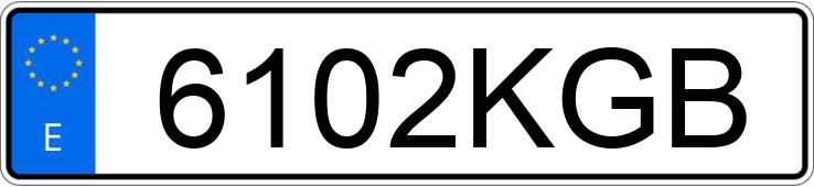 Numer rejestracyjny 6102KGB posiada MERCEDES CITAN