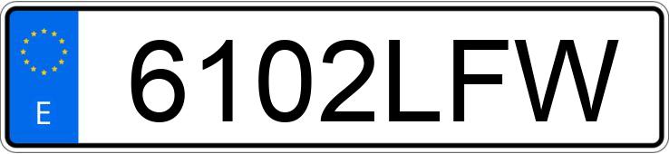 Numer rejestracyjny 6102LFW posiada MAZDA CX-5 Numer rejestracyjny 6102LFW posiada MAZDA CX-5