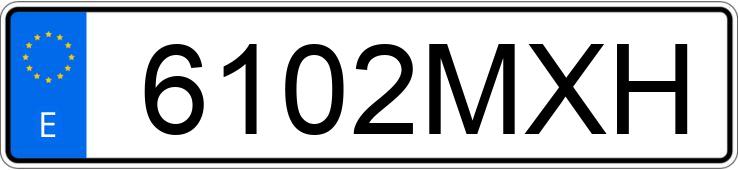 Numer rejestracyjny 6102MXH posiada KAWASAKI Z 650