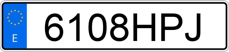 Numer rejestracyjny 6108HPJ posiada CITROEN C4 AIRCROSS