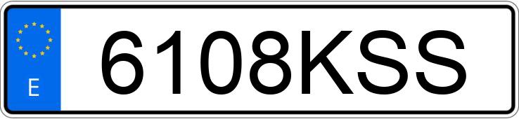 Numer rejestracyjny 6108KSS posiada KIA CEED TOURER