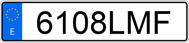 Numer rejestracyjny 6108LMF posiada VOLKSWAGEN GOLF Numer rejestracyjny 6108LMF posiada VOLKSWAGEN GOLF