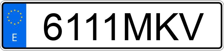 Numer rejestracyjny 6111MKV posiada FIAT SCUDO Numer rejestracyjny 6111MKV posiada FIAT SCUDO