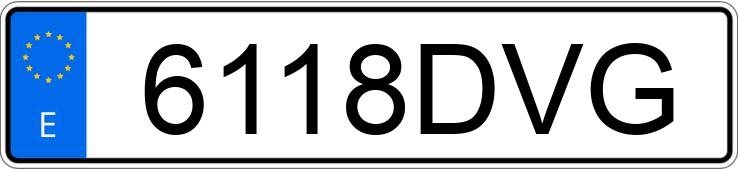 Numer rejestracyjny 6118DVG posiada PEUGEOT PARTNER Numer rejestracyjny 6118DVG posiada PEUGEOT PARTNER