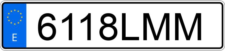 Numer rejestracyjny 6118LMM posiada VOLKSWAGEN TIGUAN Numer rejestracyjny 6118LMM posiada VOLKSWAGEN TIGUAN