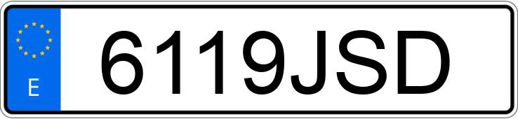 Numer rejestracyjny 6119JSD posiada KAWASAKI ZX-6 R Numer rejestracyjny 6119JSD posiada KAWASAKI ZX-6 R
