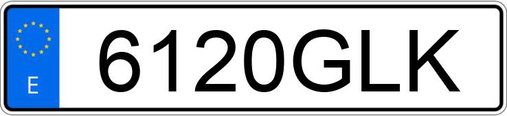 Numer rejestracyjny 6120GLK posiada CITROEN XANTIA 2.1 TD SX BREAK