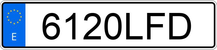 Numer rejestracyjny 6120LFD posiada SEAT LEON Numer rejestracyjny 6120LFD posiada SEAT LEON