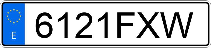 Numer rejestracyjny 6121FXW posiada FORD FOCUS Numer rejestracyjny 6121FXW posiada FORD FOCUS