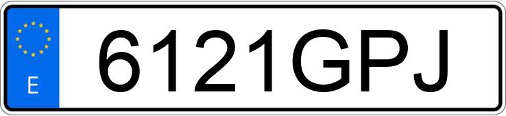 Numer rejestracyjny 6121GPJ posiada PEUGEOT 207 Numer rejestracyjny 6121GPJ posiada PEUGEOT 207