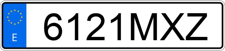 Numer rejestracyjny 6121MXZ posiada AUDI A5