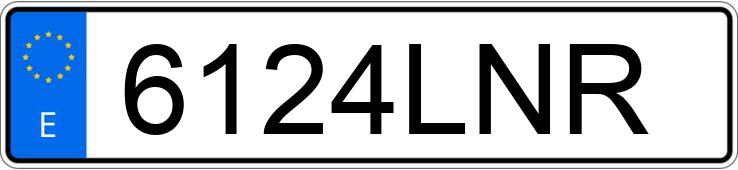 Numer rejestracyjny 6124LNR posiada AUDI TT