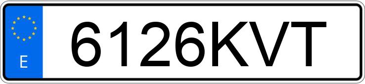 Numer rejestracyjny 6126KVT posiada MINI MINI