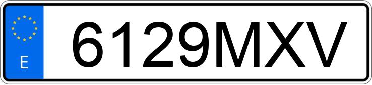 Numer rejestracyjny 6129MXV posiada YAMAHA NMAX 125