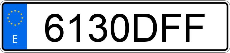 Numer rejestracyjny 6130DFF posiada RENAULT MEGANE Numer rejestracyjny 6130DFF posiada RENAULT MEGANE