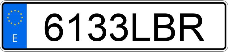 Numer rejestracyjny 6133LBR posiada KIA XCEED