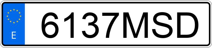 Numer rejestracyjny 6137MSD posiada RENAULT CAPTUR