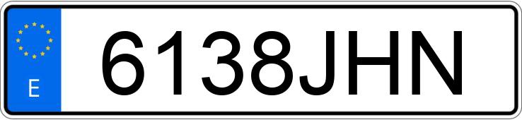 Numer rejestracyjny 6138JHN posiada DACIA SANDERO