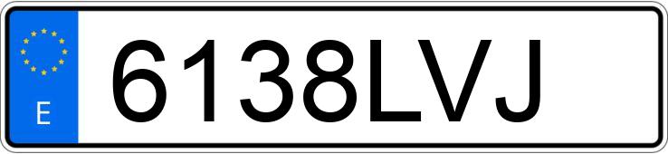 Numer rejestracyjny 6138LVJ posiada PORSCHE CAYMAN Numer rejestracyjny 6138LVJ posiada PORSCHE CAYMAN