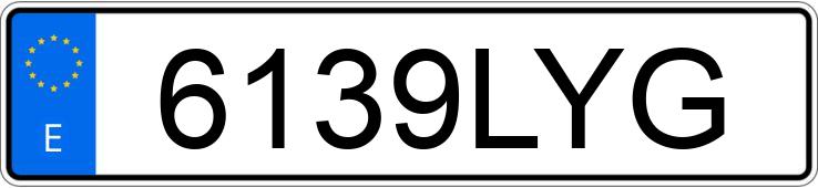 Numer rejestracyjny 6139LYG posiada CITROEN C3 Numer rejestracyjny 6139LYG posiada CITROEN C3