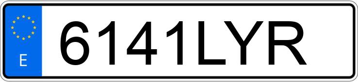 Numer rejestracyjny 6141LYR posiada NISSAN GT-R