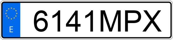 Numer rejestracyjny 6141MPX posiada PEUGEOT RIFTER Numer rejestracyjny 6141MPX posiada PEUGEOT RIFTER