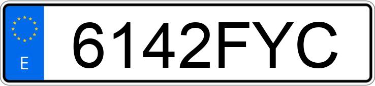 Numer rejestracyjny 6142FYC posiada SEAT ALTEA XL