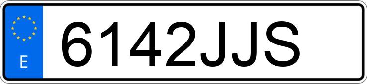 Numer rejestracyjny 6142JJS posiada KTM ENDURO 250 Numer rejestracyjny 6142JJS posiada KTM ENDURO 250