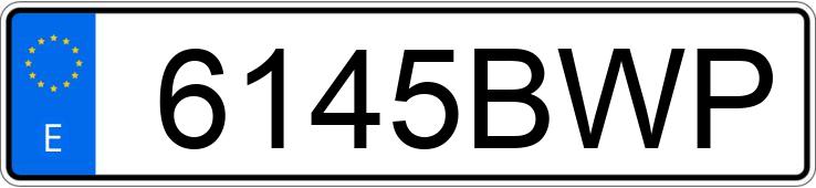 Numer rejestracyjny 6145BWP posiada SEAT LEON Numer rejestracyjny 6145BWP posiada SEAT LEON