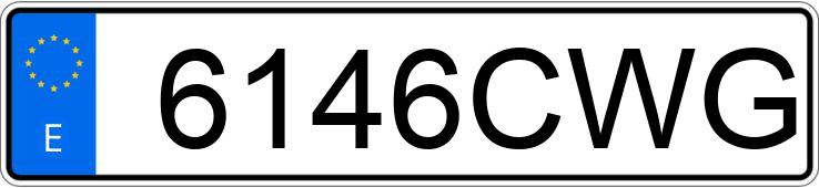 Numer rejestracyjny 6146CWG posiada TOYOTA YARIS Numer rejestracyjny 6146CWG posiada TOYOTA YARIS