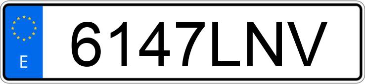 Numer rejestracyjny 6147LNV posiada SEAT ARONA Numer rejestracyjny 6147LNV posiada SEAT ARONA