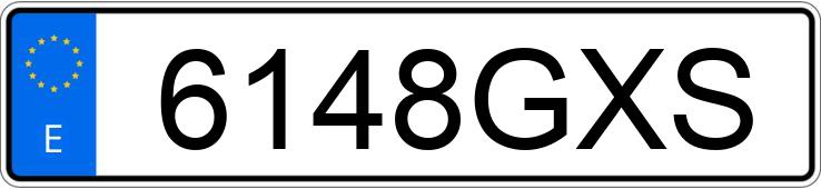 Numer rejestracyjny 6148GXS posiada KIA SPORTAGE Numer rejestracyjny 6148GXS posiada KIA SPORTAGE