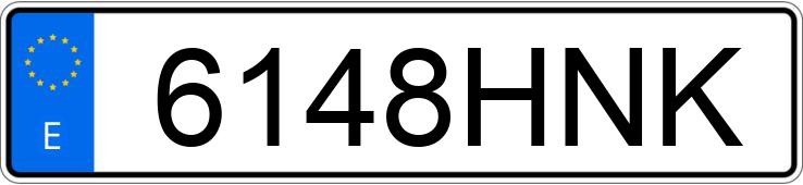 Numer rejestracyjny 6148HNK posiada SEAT ALTEA XL