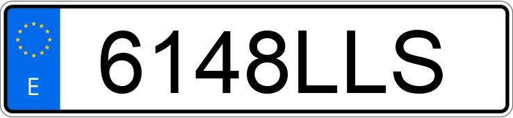 Numer rejestracyjny 6148LLS posiada SEAT ATECA