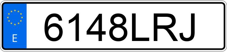 Numer rejestracyjny 6148LRJ posiada KIA RIO