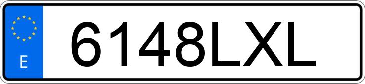 Numer rejestracyjny 6148LXL posiada TOYOTA C-HR Numer rejestracyjny 6148LXL posiada TOYOTA C-HR