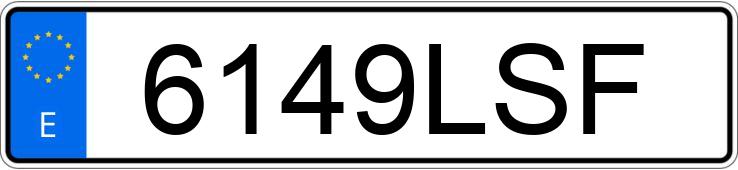 Numer rejestracyjny 6149LSF posiada HYUNDAI TUCSON