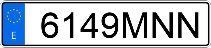 Numer rejestracyjny 6149MNN posiada VOLVO XC60