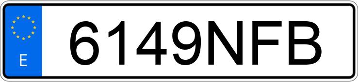 Numer rejestracyjny 6149NFB posiada PEUGEOT 2008 Numer rejestracyjny 6149NFB posiada PEUGEOT 2008