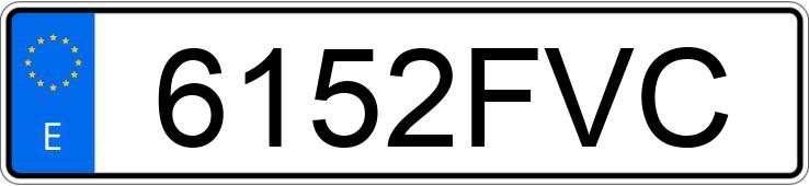 Numer rejestracyjny 6152FVC posiada RENAULT SCENIC Numer rejestracyjny 6152FVC posiada RENAULT SCENIC