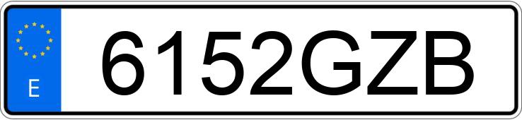 Numer rejestracyjny 6152GZB posiada SEAT LEON Numer rejestracyjny 6152GZB posiada SEAT LEON