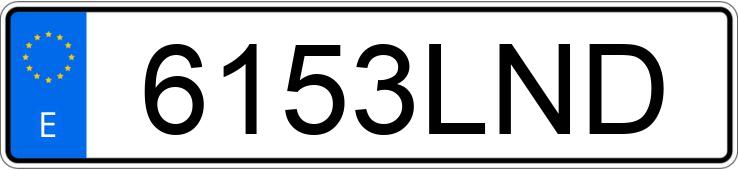 Numer rejestracyjny 6153LND posiada SEAT IBIZA Numer rejestracyjny 6153LND posiada SEAT IBIZA