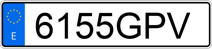 Numer rejestracyjny 6155GPV posiada VOLKSWAGEN PASSAT Numer rejestracyjny 6155GPV posiada VOLKSWAGEN PASSAT