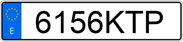 Numer rejestracyjny 6156KTP posiada KTM EXC 500 F Numer rejestracyjny 6156KTP posiada KTM EXC 500 F