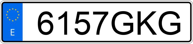 Numer rejestracyjny 6157GKG posiada VOLKSWAGEN PASSAT Numer rejestracyjny 6157GKG posiada VOLKSWAGEN PASSAT