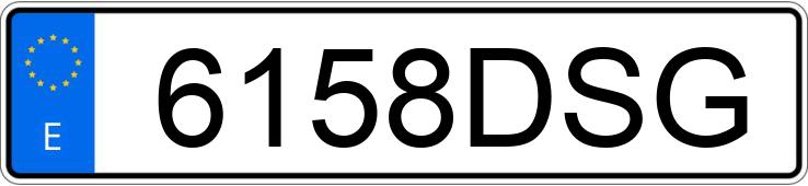 Numer rejestracyjny 6158DSG posiada RENAULT CLIO Numer rejestracyjny 6158DSG posiada RENAULT CLIO