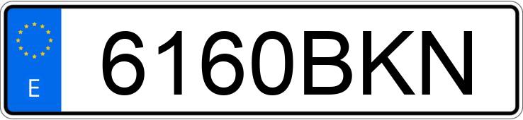 Numer rejestracyjny 6160BKN posiada BMW X5 Numer rejestracyjny 6160BKN posiada BMW X5