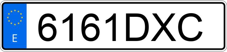 Numer rejestracyjny 6161DXC posiada TOYOTA YARIS Numer rejestracyjny 6161DXC posiada TOYOTA YARIS