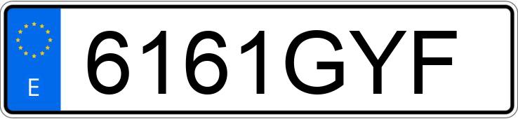 Numer rejestracyjny 6161GYF posiada VOLKSWAGEN TIGUAN Numer rejestracyjny 6161GYF posiada VOLKSWAGEN TIGUAN