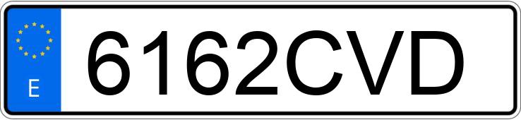 Numer rejestracyjny 6162CVD posiada VOLKSWAGEN POLO Numer rejestracyjny 6162CVD posiada VOLKSWAGEN POLO